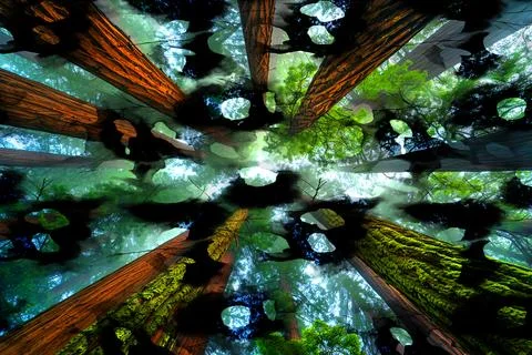 Modern pattern studies, manipulation background 스톡 사진