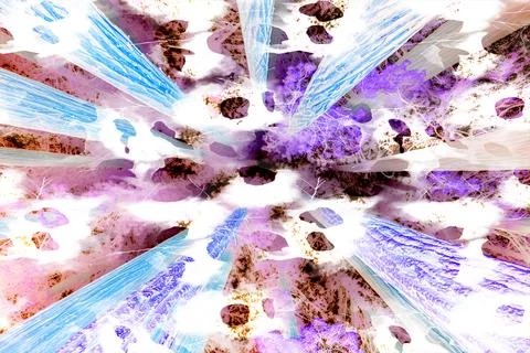 Modern pattern studies, manipulation background Foto stock