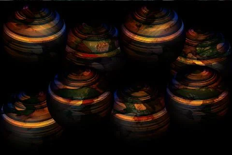 Modern pattern studies, manipulation background Stock Photos