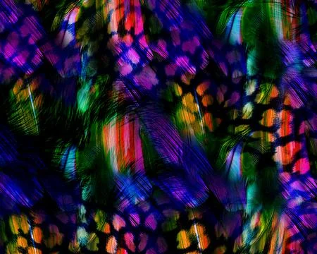 Modern pattern studies, manipulation background Foto stock