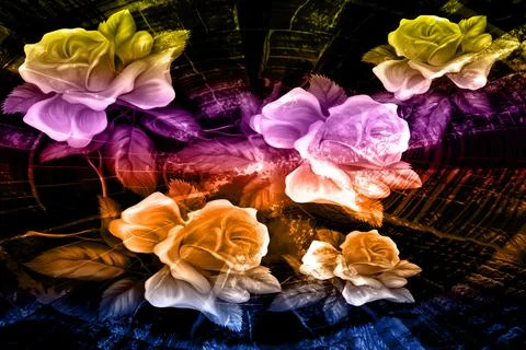 Modern pattern studies, manipulation background Stock Photos