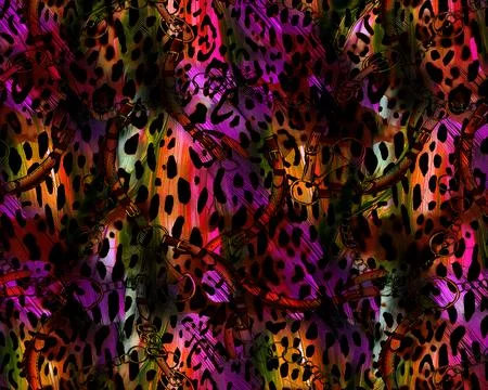 Modern pattern studies, manipulation background 写真素材