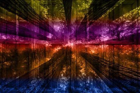 Modern pattern studies, manipulation background Stock Photos