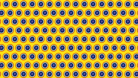 Modern Pattern From With Text 75 Percents Off Stock Footage 122619057