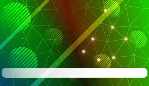 Modern pattern in triangles, line, circle, space for text style. Decorative d 库存插图