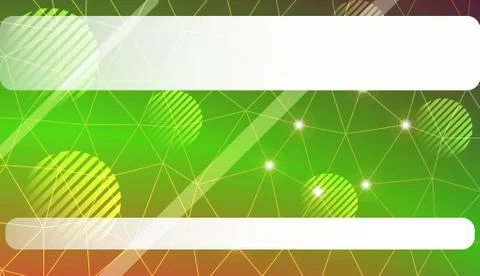 Modern pattern in triangles, line, circle, space for text style. Decorative d Illustrazione stock