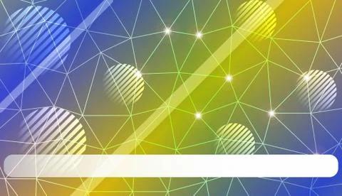 Modern pattern in triangles, line, circle, space for text style. Decorative d イラスト素材