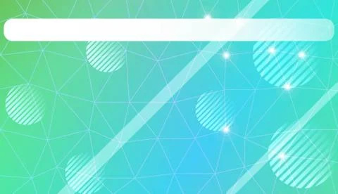 Modern pattern in triangles, line, circle, space for text style. Decorative d Illustrazione stock