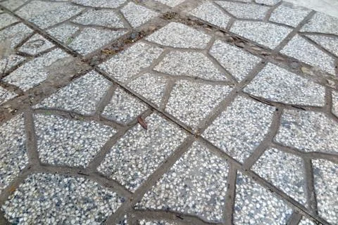 Modern paving tile Stock Photos