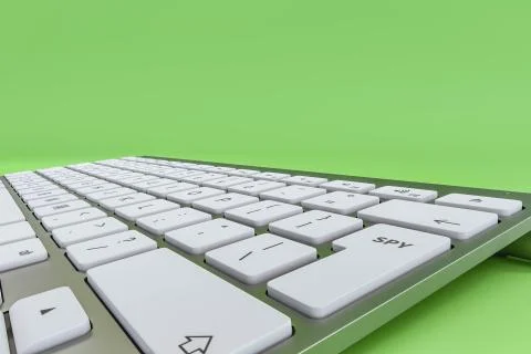 Modern pc keyboard Stock Illustration