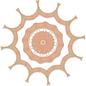 Modern Peach Soft Shape Clean Abstract Rounded Shapes for Branding and Web .. Illustrazione stock