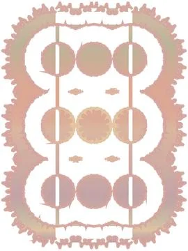 Modern Peach Soft Shape Clean Abstract Rounded Shapes for Branding and Web .. Stock Illustration