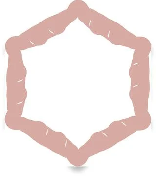Modern Peach Soft Shape Clean Abstract Rounded Shapes for Branding and Web .. Illustrazione stock