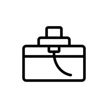 Modern perfume icon vector. Isolated contour symbol illustration Stock-Illustration
