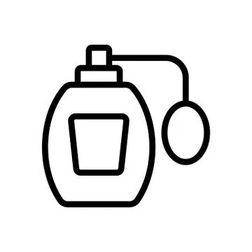 Modern perfume icon vector. Isolated contour symbol illustration Stock-Illustration