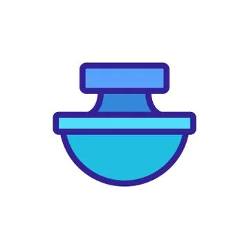 Modern perfume icon vector. Isolated contour symbol illustration Stock-Illustration