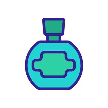 Modern perfume icon vector. Isolated contour symbol illustration Stock-Illustration