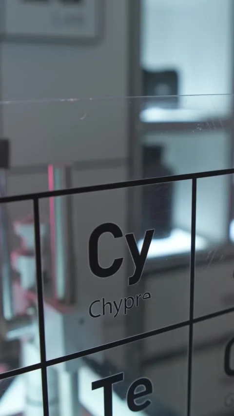 Modern perfume note chart on glass panel in cosmetic store display Stock-Footage 335135898