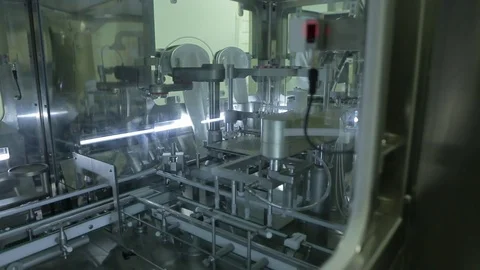 Modern Pharmaceutical Lab Stock Footage 81157185