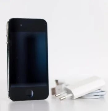 Modern phone devise Stock Photos