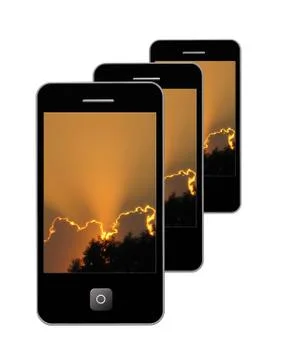 Modern phone of type  ipad Stock Illustration