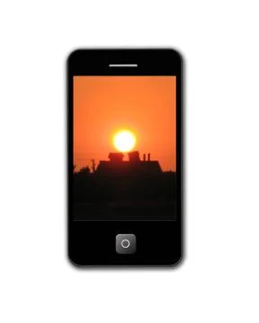 Modern phone of type  ipad Stock Illustration