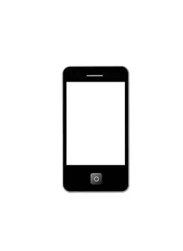 Modern phone of type  ipad Stock Illustration