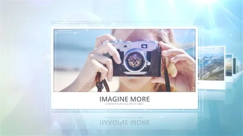 Modern PhotoGallery After Effects stock
