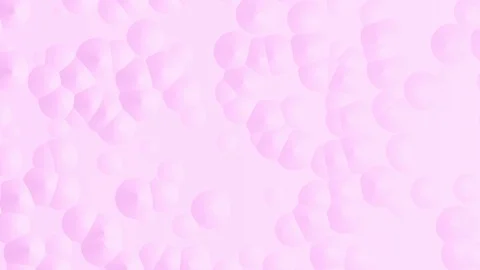 Modern pink background with morphing bubbles - seamless looping (FULL HD) Video stock 101667074