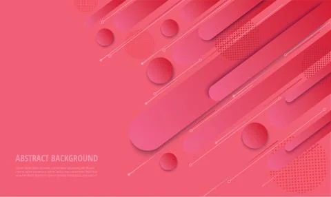 Modern pink gradient trendy background Illustrazione stock