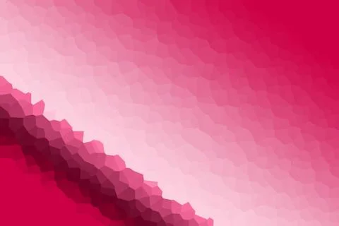 Modern Pink Smooth Low Poly Gradient Crystallize Background Illustration Stock Illustration