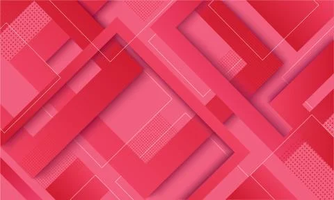 Modern pink square gradient trendy background Stock Illustration