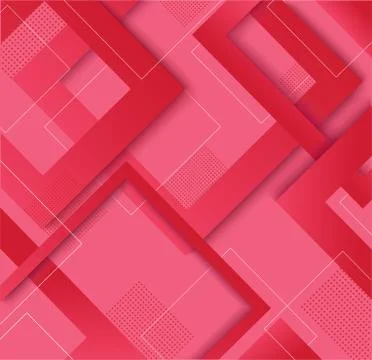 Modern pink square gradient trendy background Stock Illustration