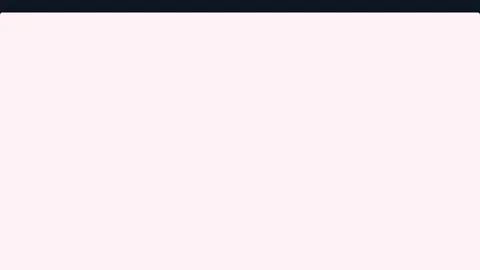 Modern Pink Web Search Engine Transition to Browser Interface Stock Footage 341939847