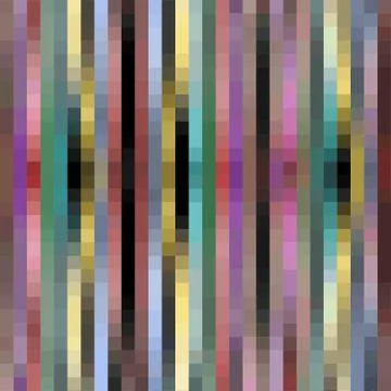 Modern pixelated background with pixels in strips, subtle neutral colors Stock Illustration