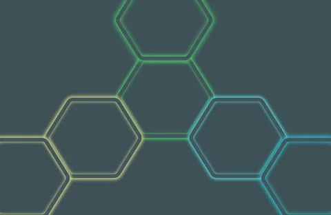 Modern plates Illustrazione stock