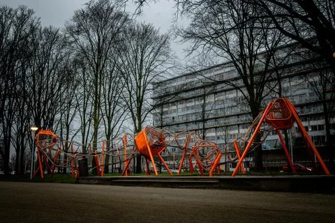 Modern Playground Geometry Stock Photos