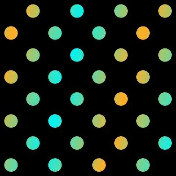 Modern polka dots background Stock Illustration