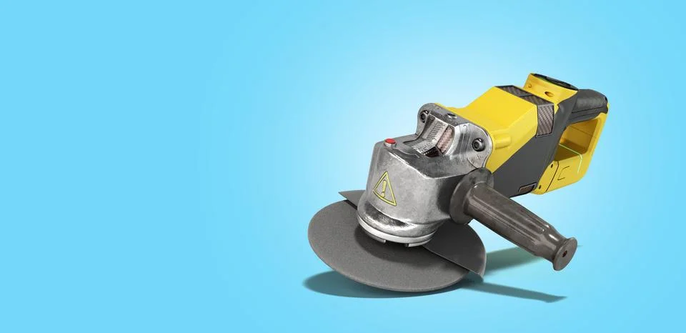 Modern portable construction tool disc cutter presentation of the object 3d r Stock-Fotos