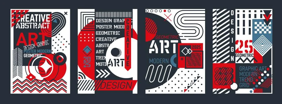 Modern poster. Design graphic elements. Frame shape layout. Geometric backg.. 스톡 일러스트