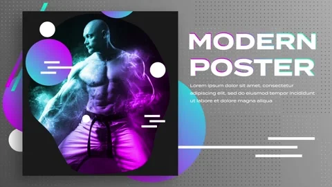 Modern Poster Slideshow Stock After Effects