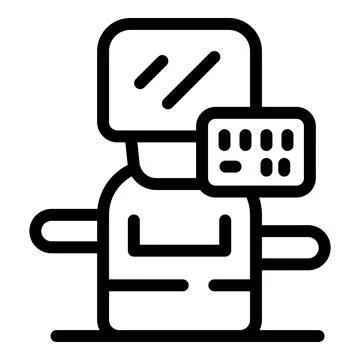 Modern printing machine using ink and paper for printing documents 스톡 일러스트