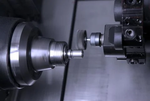 The modern processing machine Stock Photos