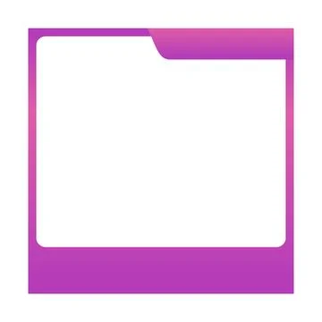 Modern Product Frame Template With Elegant Gradient Border Stock-Illustration
