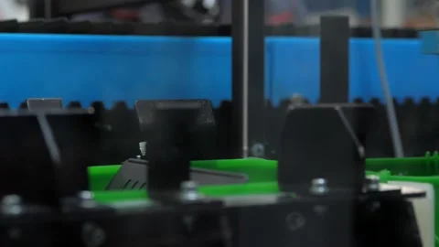 Modern production of plastic products. Stock Footage 140053775