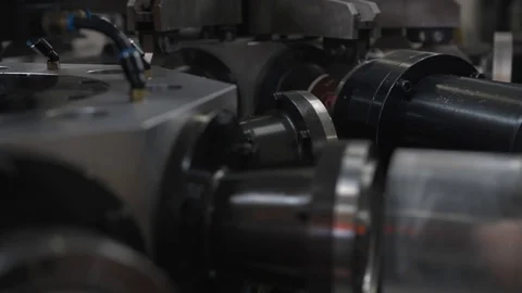 Modern production process of disposable paper cups for public catering business Stock Footage 92797508