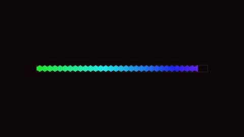 Modern progress bar animation displays stylish movement with color changes .. Stock Footage 324963670