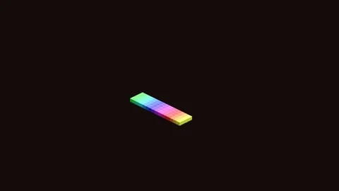 Modern progressbar animation shows colorful filling process in a simple des.. Stock Footage 324962910