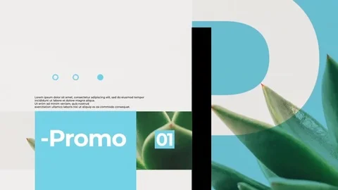 Modern Promo After Effects stock