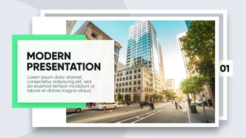 Modern Promo - Clean Corporate 스톡 After Effects